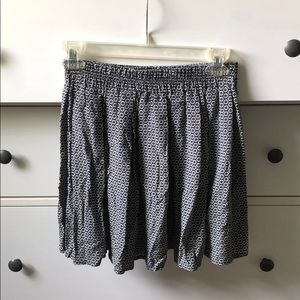 Flower pattern skirt